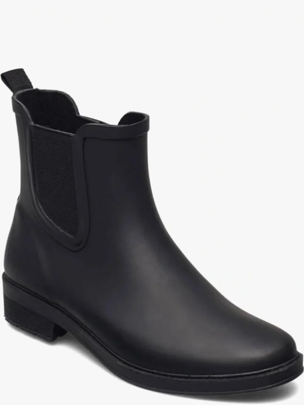 J. Crew Chelsea Rainboots - Matte Black (Missing Pull On Tabs) Sz 8